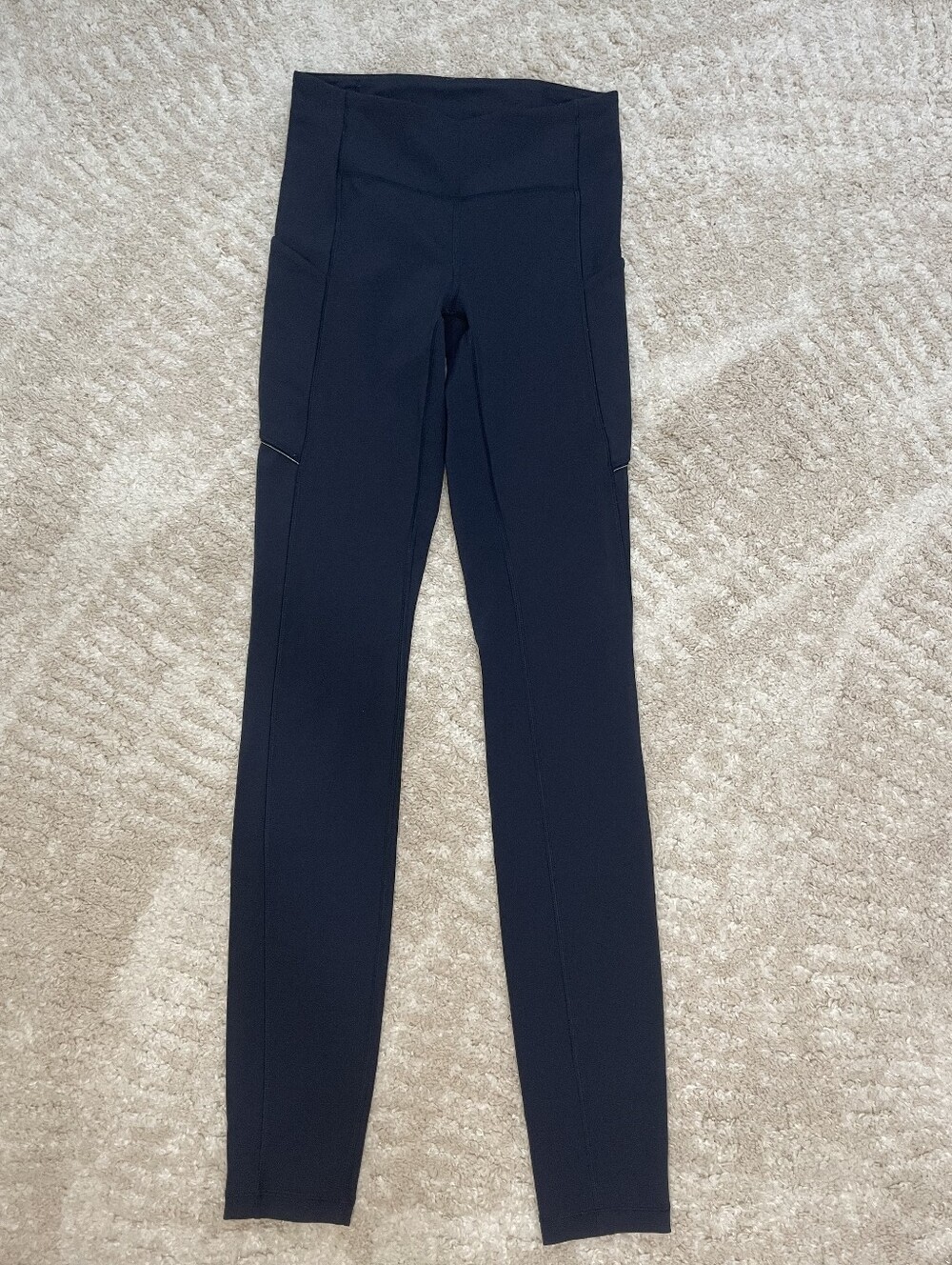 Lululemon Athletica Black High-Rise Performance Leggings Size 2